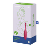 Satisfyer Twirling Fun Tip Stimulator in Poppy Red STIMULATORS